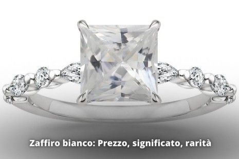 Zaffiro bianco: Prezzo, significato, rarità